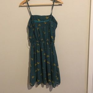 Patterned Midi Dress Size S